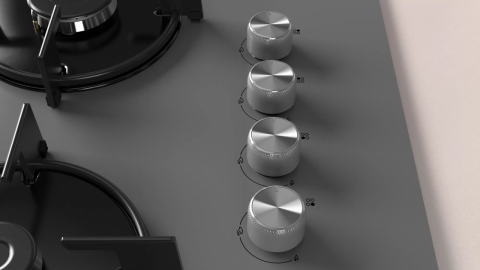 Profilo OO37P9O10D Gazlı Ocak 67 Cm Sert Cam