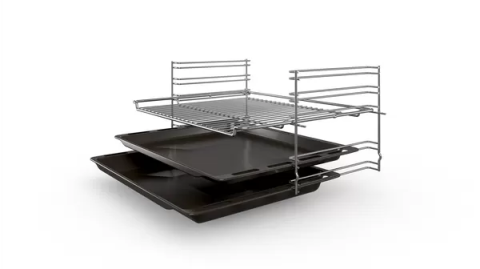 Profilo FRMA125G 60x60 cm Platin Gri Ankastre Fırın