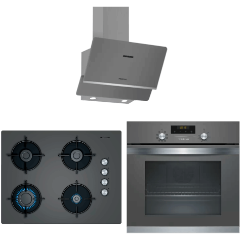 Profilo Lüx Platin Gri Star Set (OO37P9O10D - FRMA125G - DVK6J671)