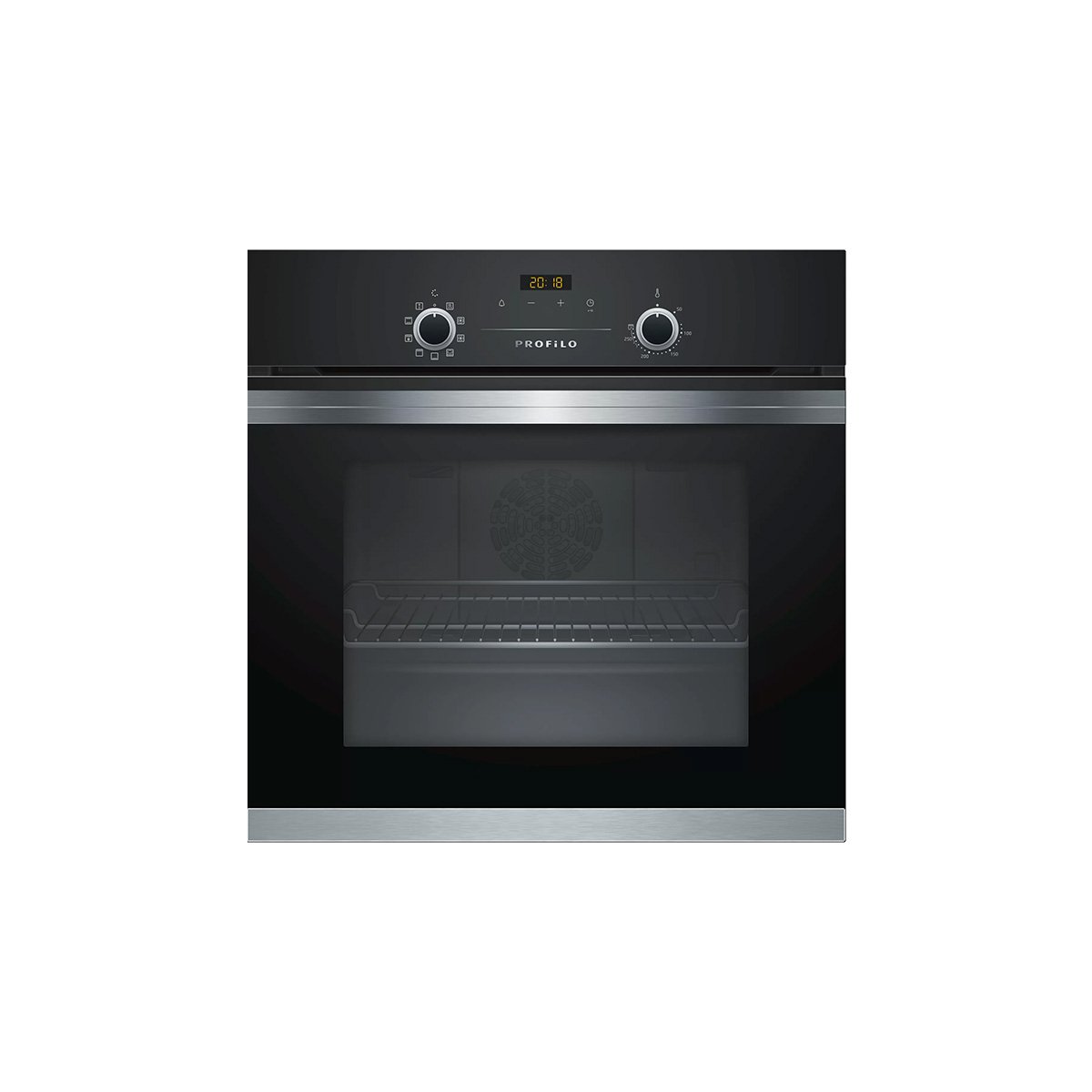 Profilo FRMA325S 60x60 Siyah Ankastre Fırın