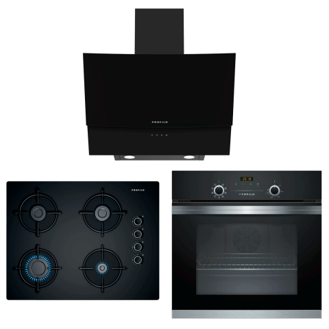 Profilo Lux Black Star Set (OO37P6O10D - FRMA325S - DVE6G560 )