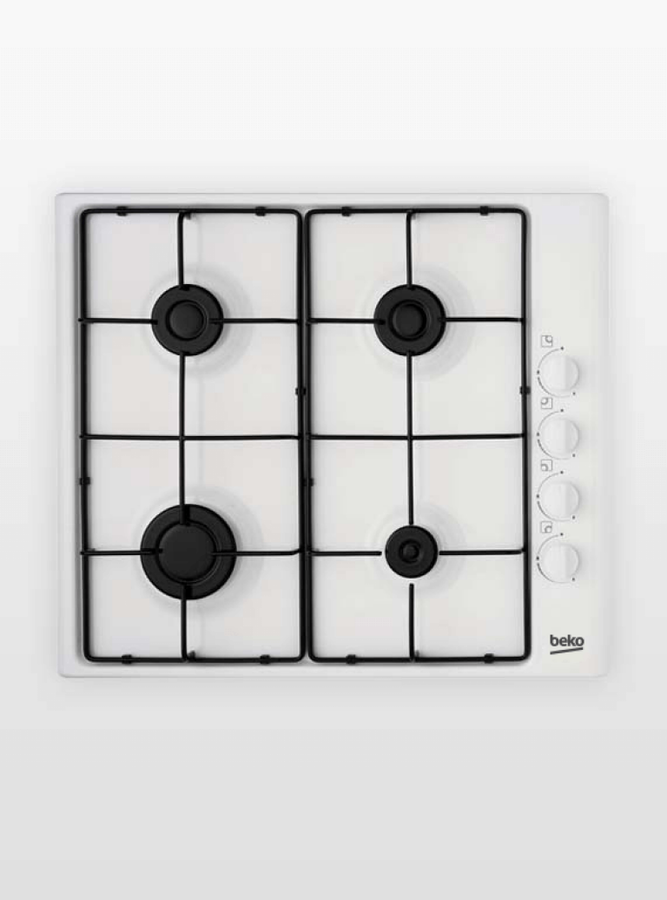 Beko HTZG 64121 SW Set Üstü Ocak