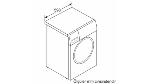 Profilo CMJ10181TR 8 Kg 1000 Devir Çamaşır Makinesi