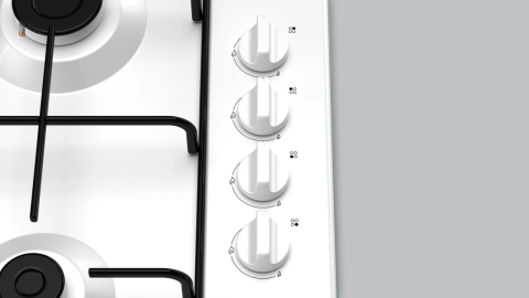 Profilo OB30P2B82D Set Üstü Gazlı Ocak 60 cm Beyaz