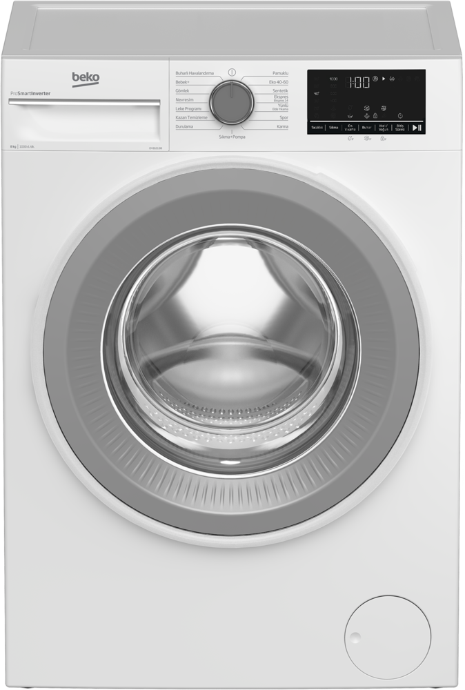 CM 8101 BB 1000 Devir 8 kg Çamaşır Makinesi