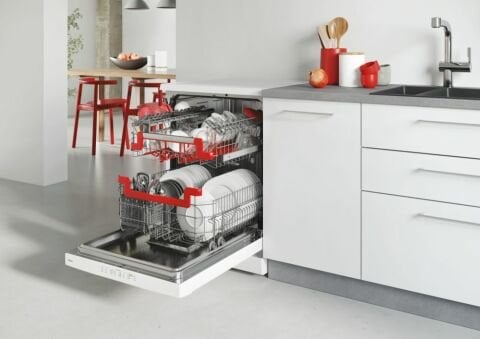 Hoover HF 6C2S0FW-17 Wi-Fi 12 Programlı Bulaşık Makinesi