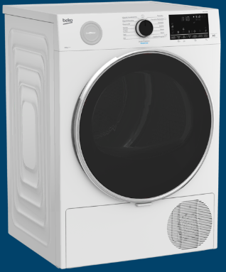 Beko KM 1010 SW 10 kg Çamaşır Kurutma Makinesi