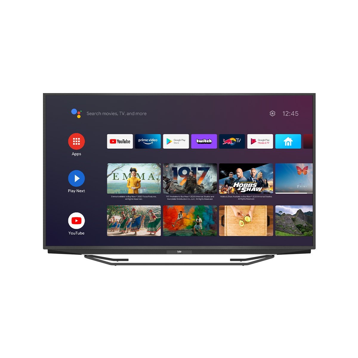 Beko Android Crystal Pro B43 B 880 B / 4K 43” 108 Ekran TV