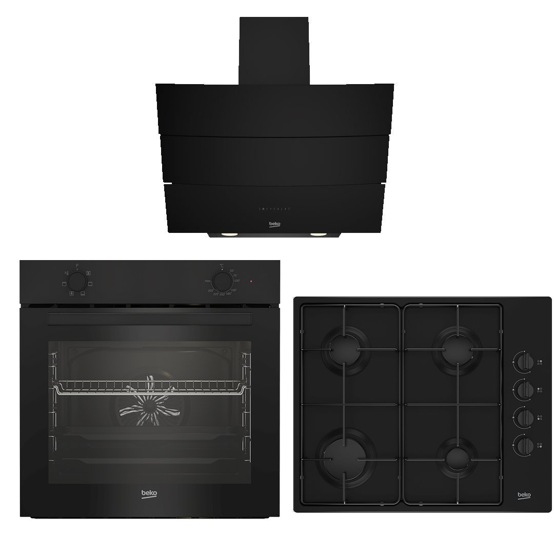 Beko Fırsat Siyah Set (ADE62540S - BFM 310 S - BOMD D 6110 ES)