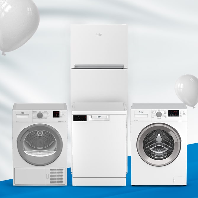 Beko Beyaz 4'lü Eko Çeyiz Paketi