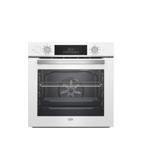 Beko Buhar Destekli Beyaz Cam Set (BDE 6062 B - BOCD T 6510 EB - BFC 630 B)