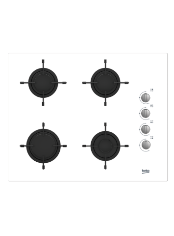 Beko Buhar Destekli Beyaz Cam Set (BDE 6062 B - BOCD T 6510 EB - BFC 630 B)