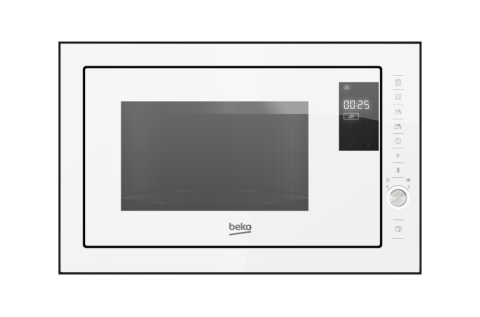 Beko Beyaz Cam Mikrodalgalı Set (BDE 6062 B - BOCD T 6510 EB - BFC 430 B - MGB 25333 WG)