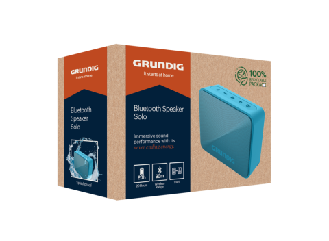 Grundig Solo BT Hoparlör Mavi