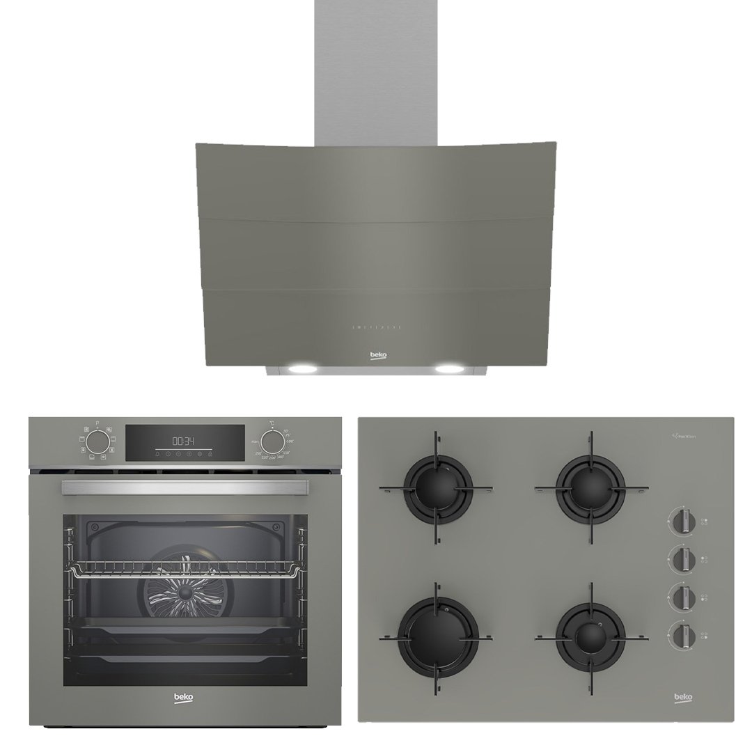 Beko Gri Cam Set 3 (ADE 62540 G - BFC 430 G - BOCD T 6510 EG)