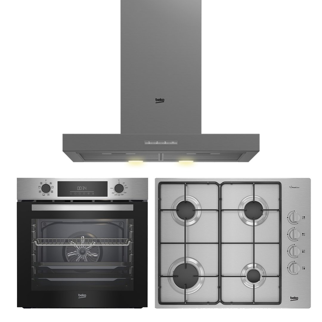 Beko Inox Set 1 (BFM 430 I - BDT 6050 I - BOMD D 6110)