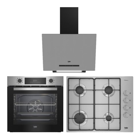 Beko Inox Set 3 (BFM 310 I - ADE 61743 I - BOMD D 6110)