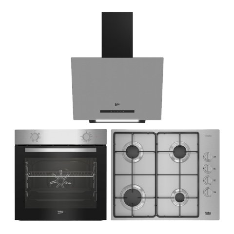 Beko Inox Set 4 (BFM 310 I - ADE 61743 I - BOMD D 6110)