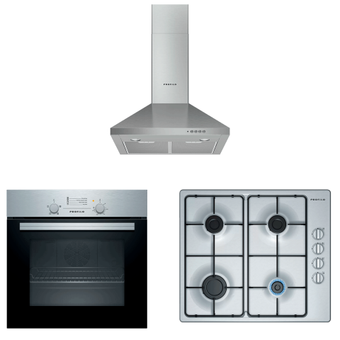 Profilo Inox Eko Set (DVP6C450 - FRGA103I - OB36P5B80L)